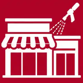 Storefront Shopping Center Pressure Washing Sarasota