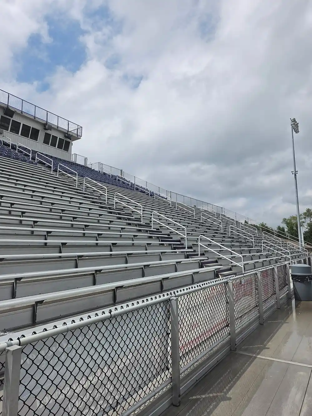 Power Wash High School Football Stadium Power Wash High School Football Stadium